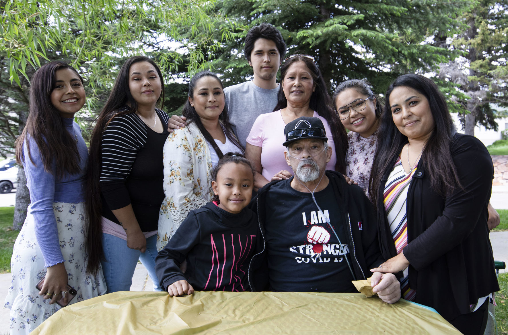 Jackson man recovering from COVID-19 spends Father's Day with family